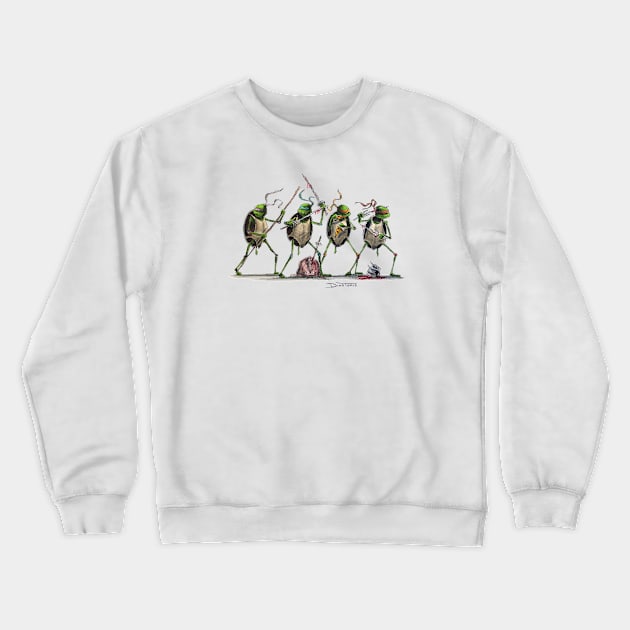 TMNT Crewneck Sweatshirt by DinoTomic